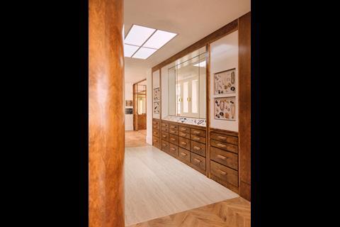 Interior of Sézane, Marylebone High Street